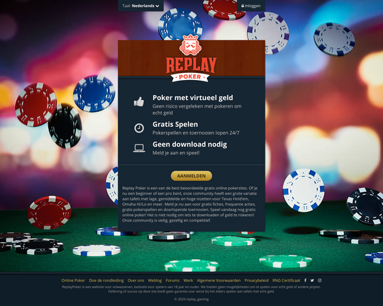 Replay Poker Logo