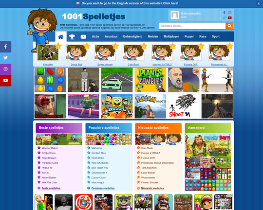 1001 Spelletjes Logo
